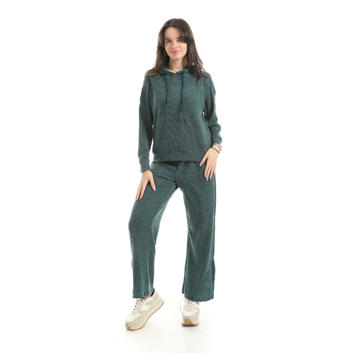Women's 2-Piece Pajama Set - Red Cotton
