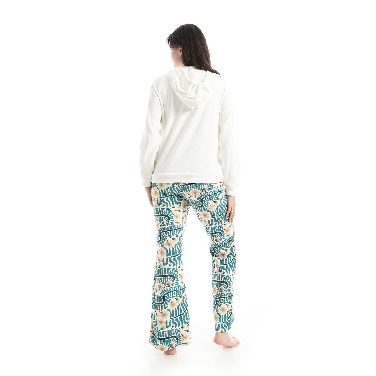 Women's Velvet Loungewear Set - Red Cotton