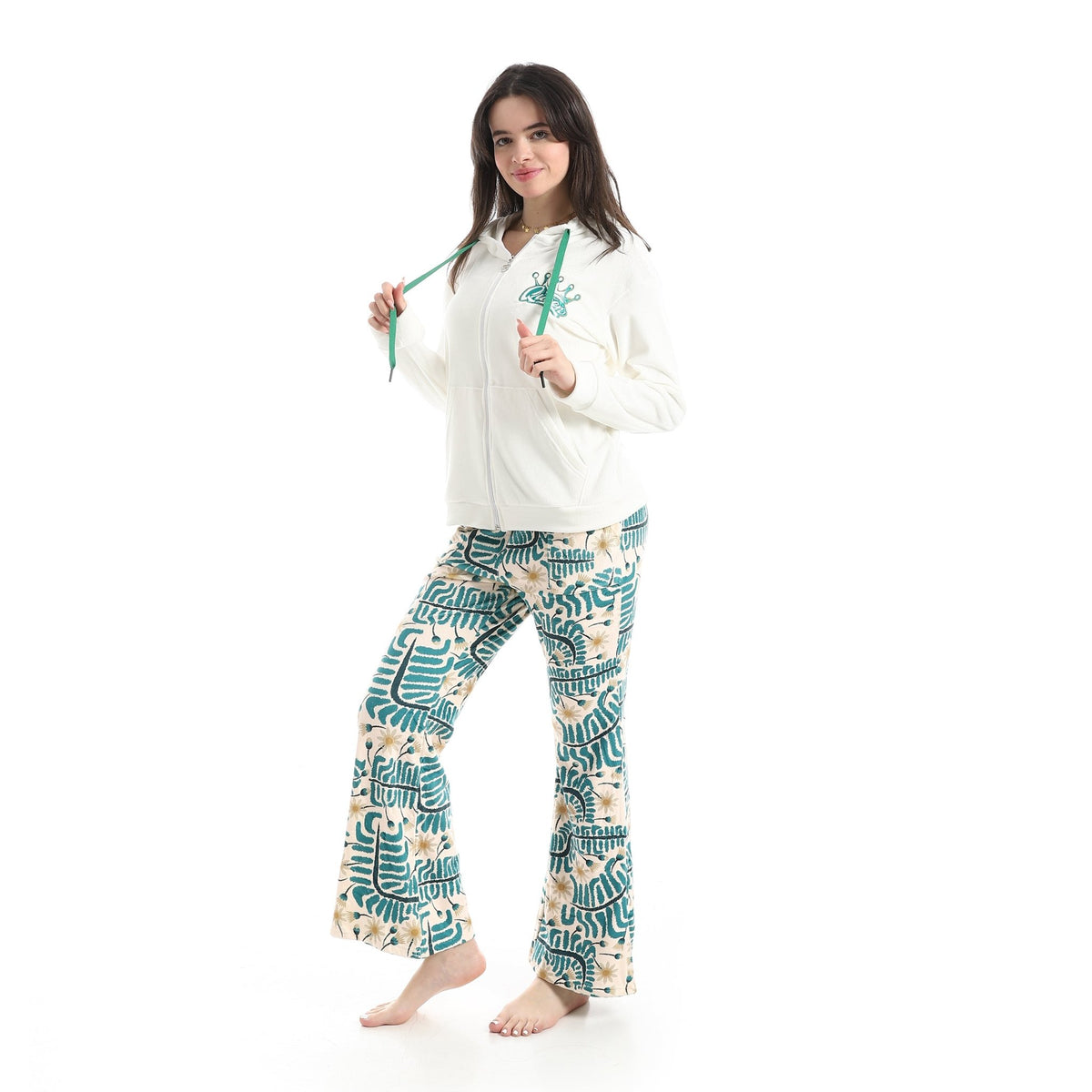 Women's Velvet Loungewear Set - Red Cotton