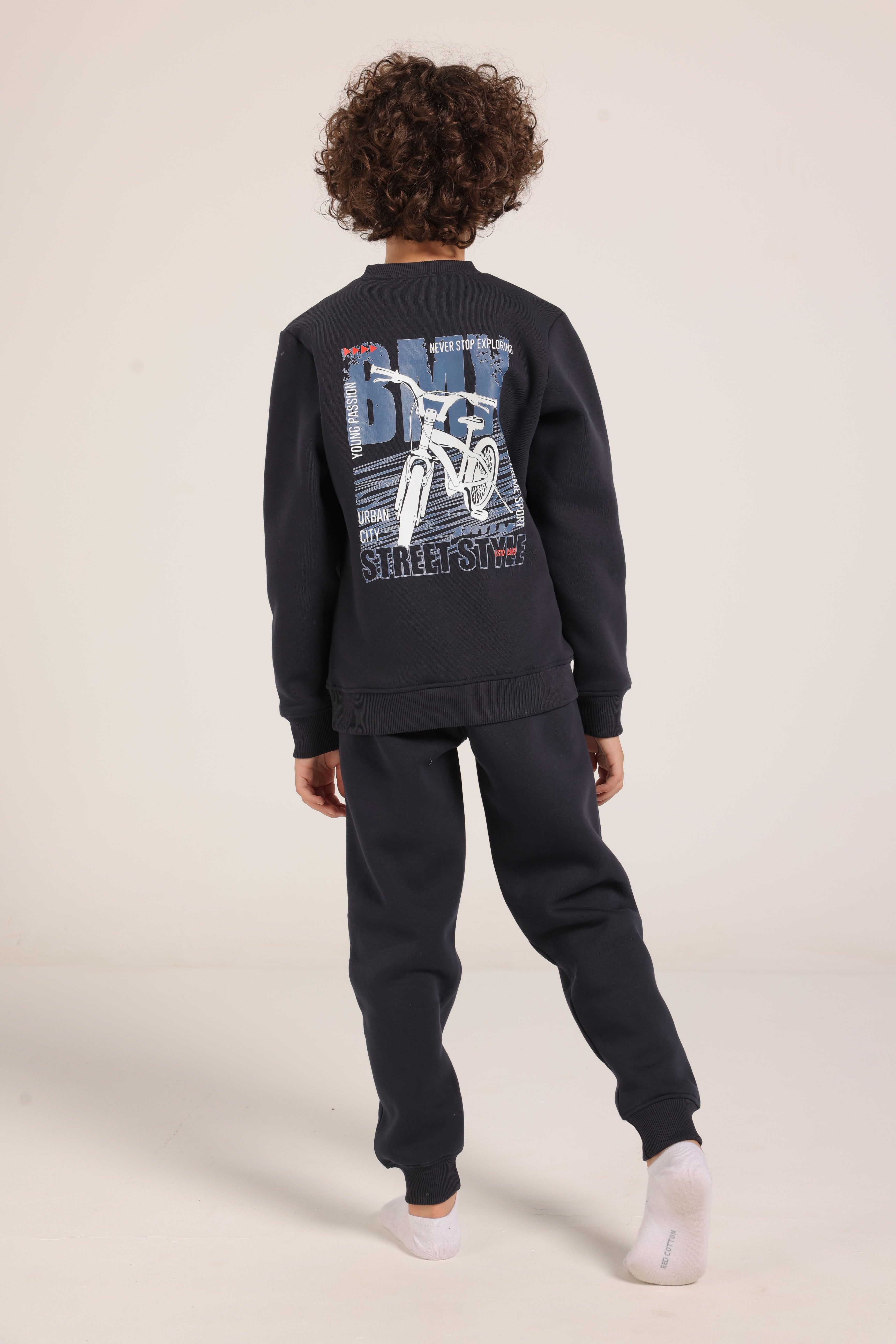 Boys Tracksuit – Graphic Sweatshirt & Joggers Set