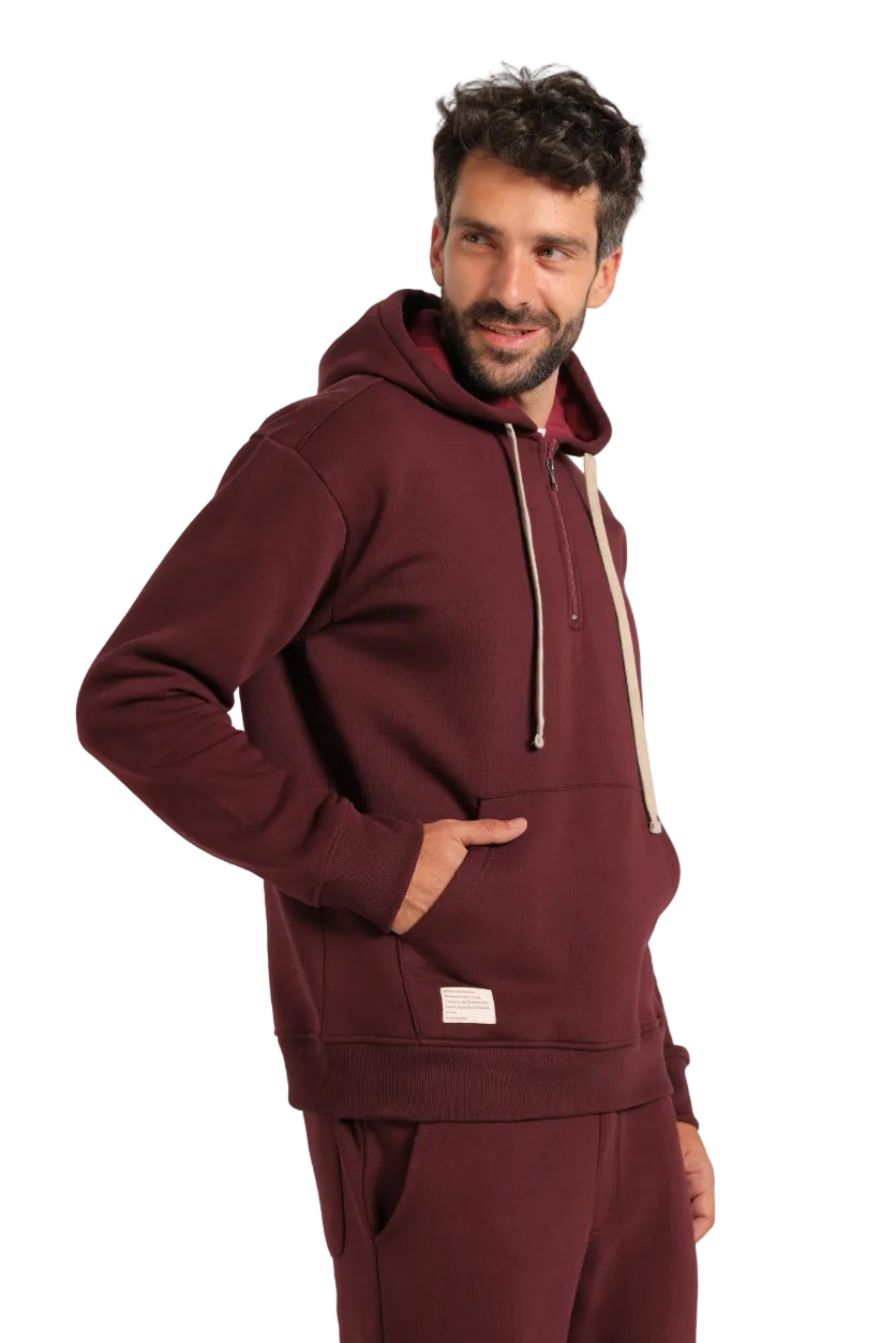 Men’s Padded Cotton Hoodie & Jogger Set
