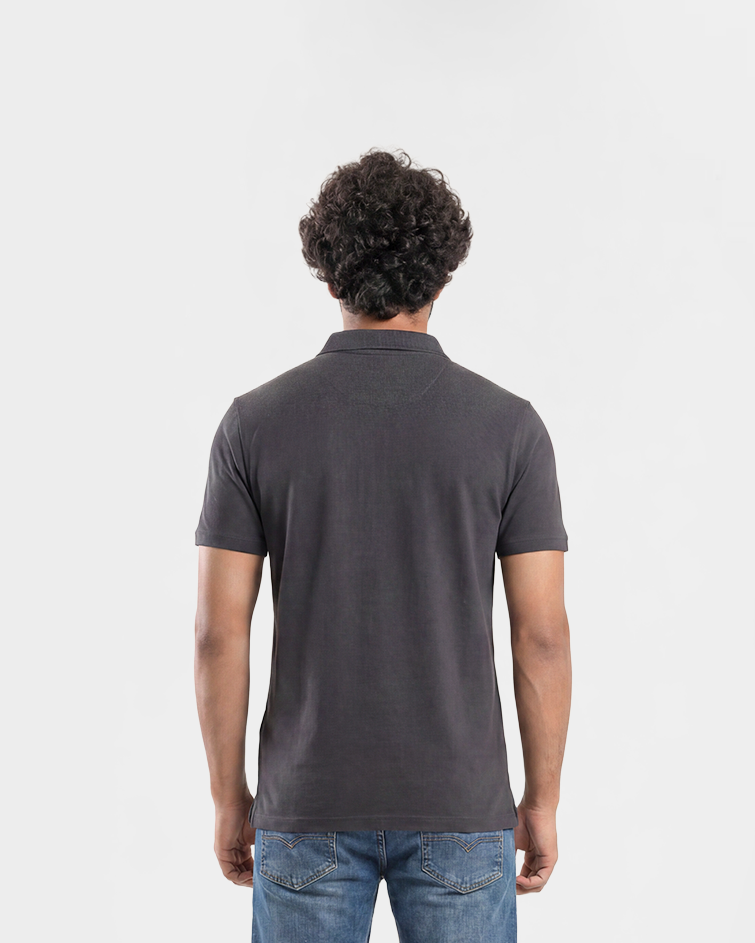 Men Jacquard Polo T-Shirt