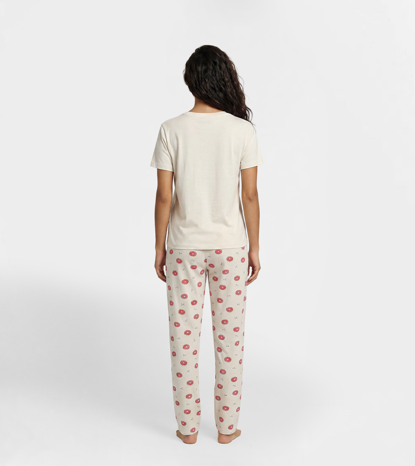 Women Printed Cotton Pajama Set