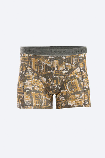 Boxer for men printed from Red cotton