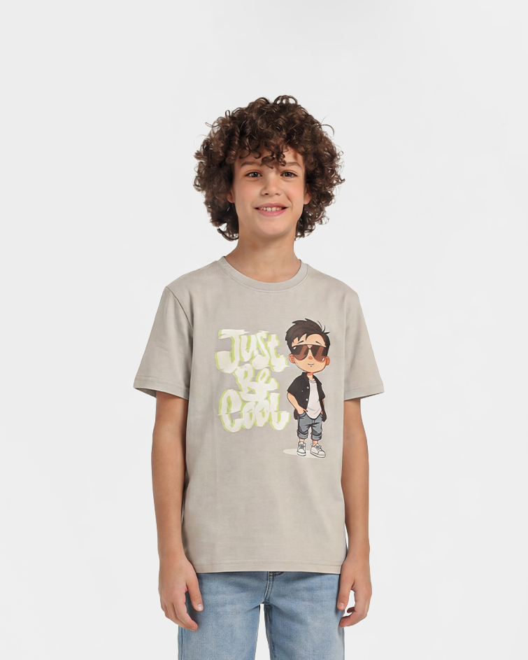 Boy Casual Printed Tee