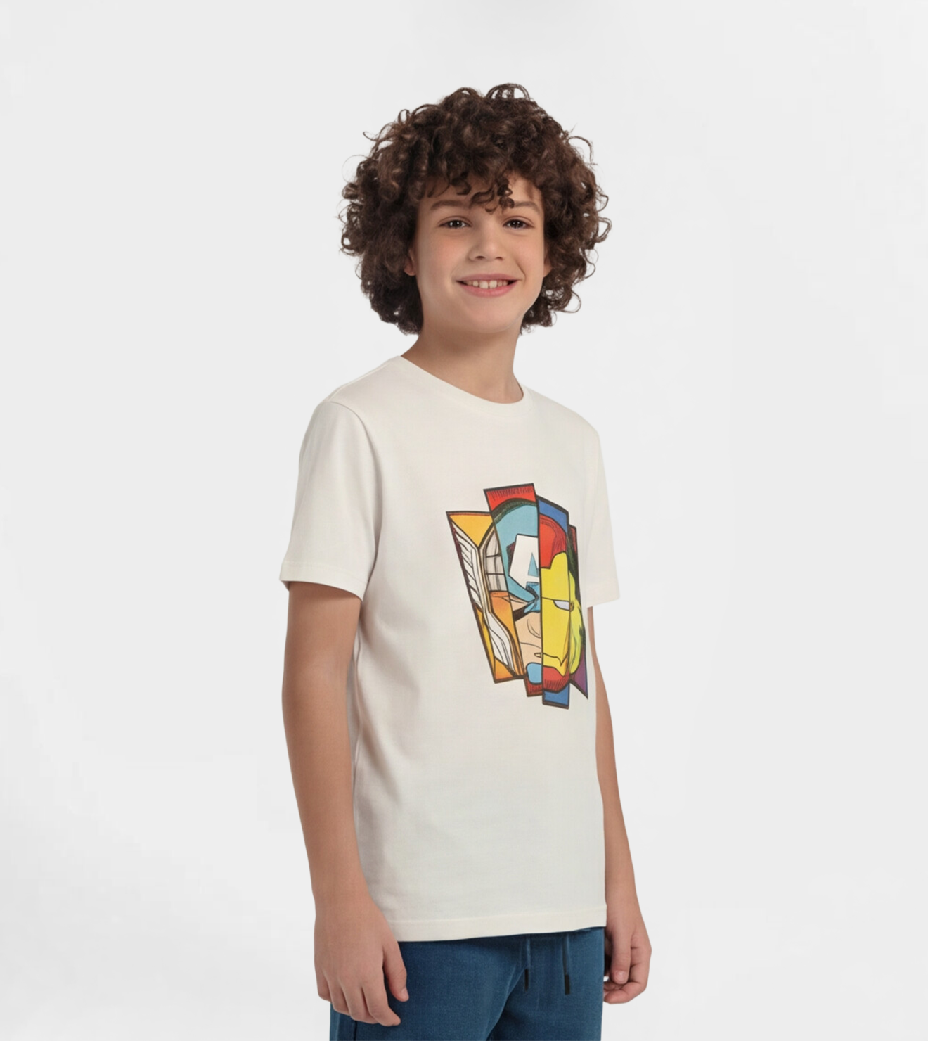 Boy Cotton Graphic Set