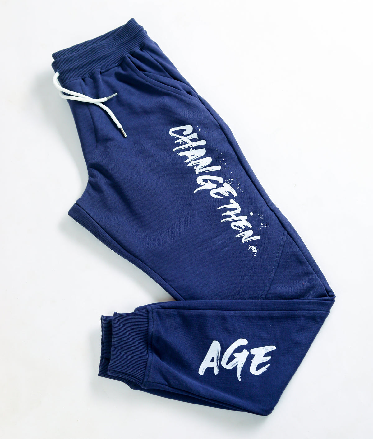 Red Cotton Printed Men's Sweatpants - Stylish Comfort for Casual Wear