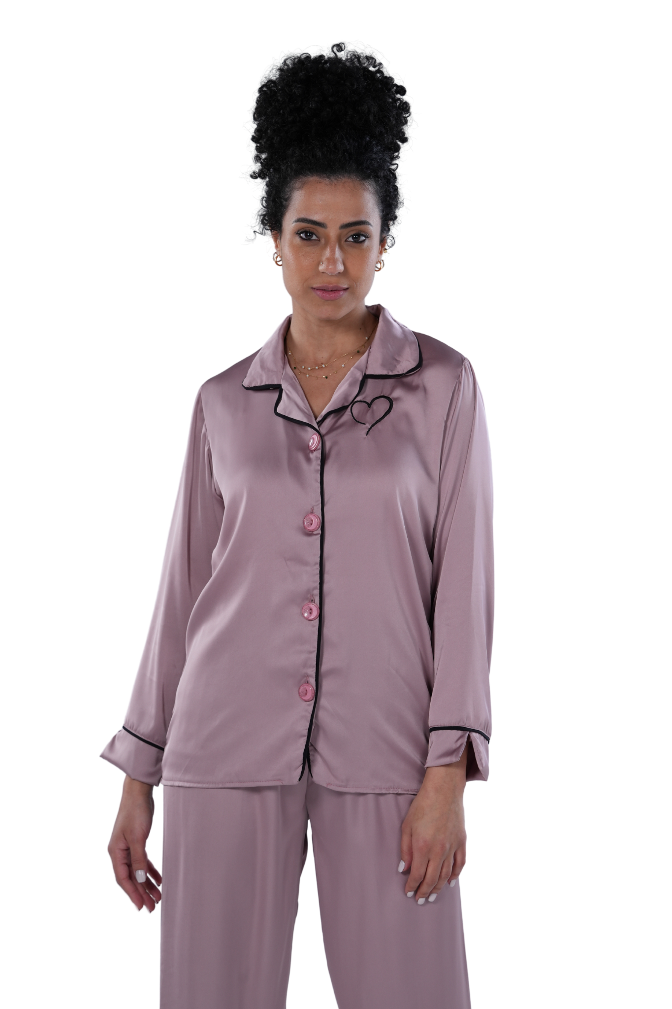 Classic Comfort Satin Pajamas - Kashmir