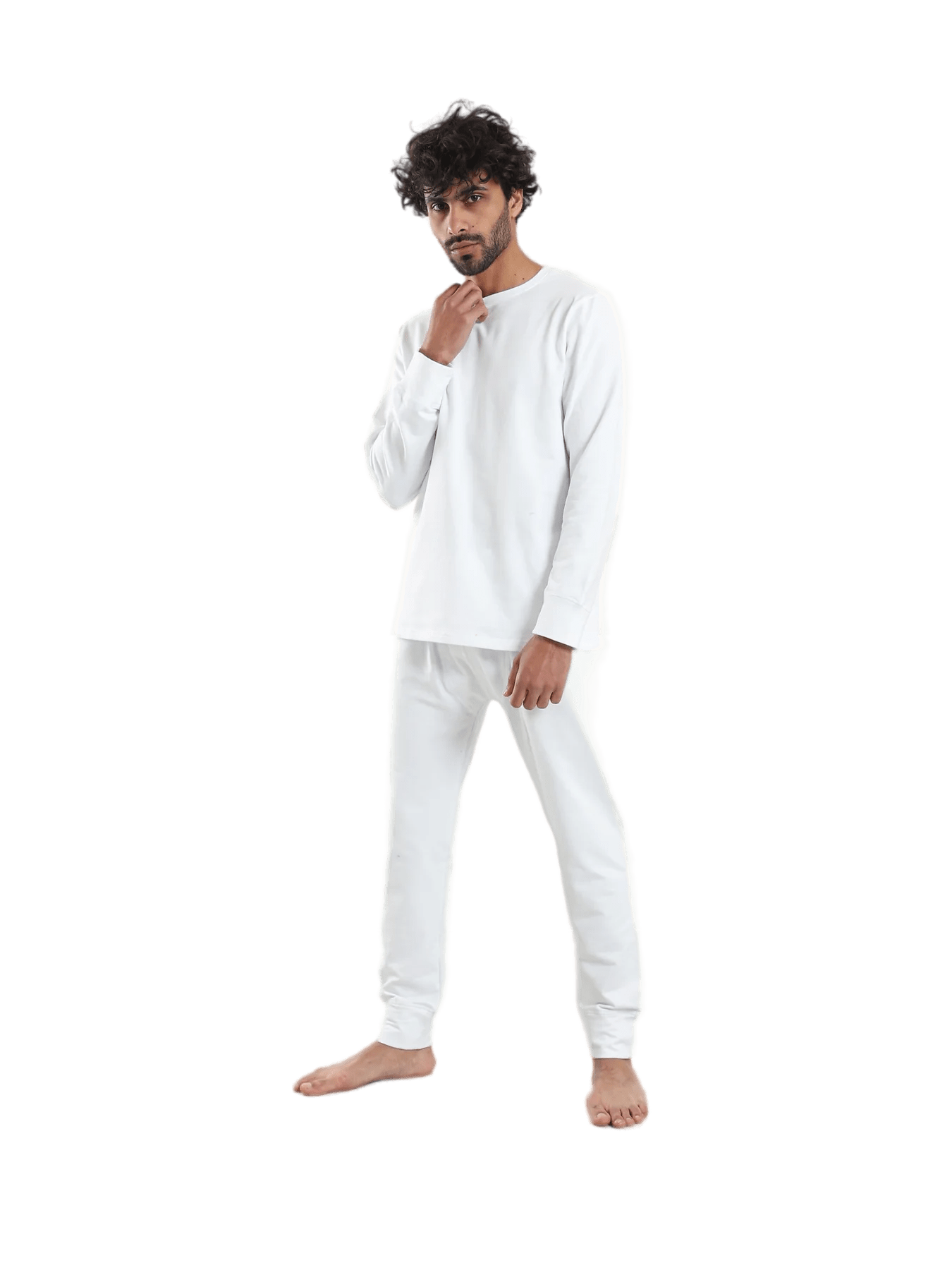 Cozy And Comfortable Thermal Set For Men Padded Inside