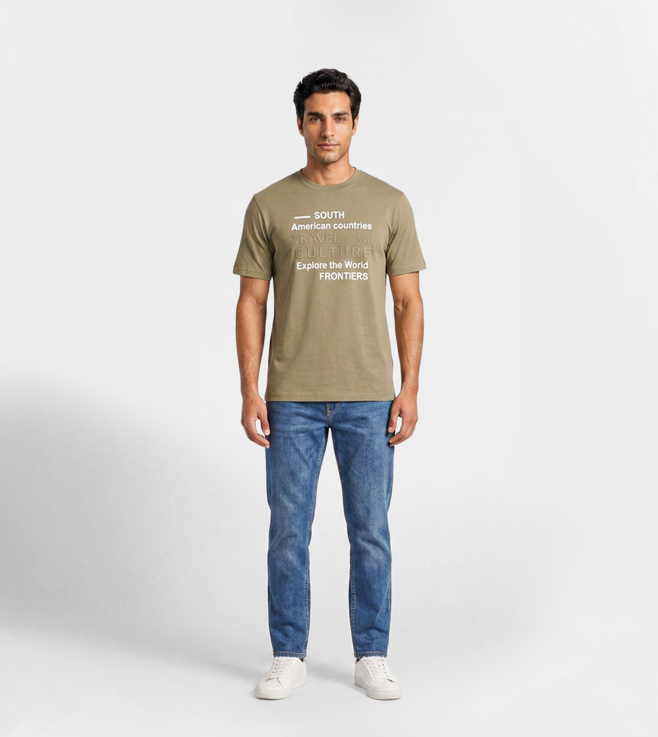 Men Travel Graphic T-Shirt
