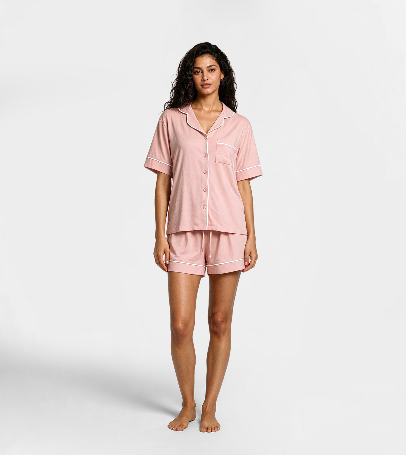 Women’s Classic Short-Sleeve Shorts Pajama Set