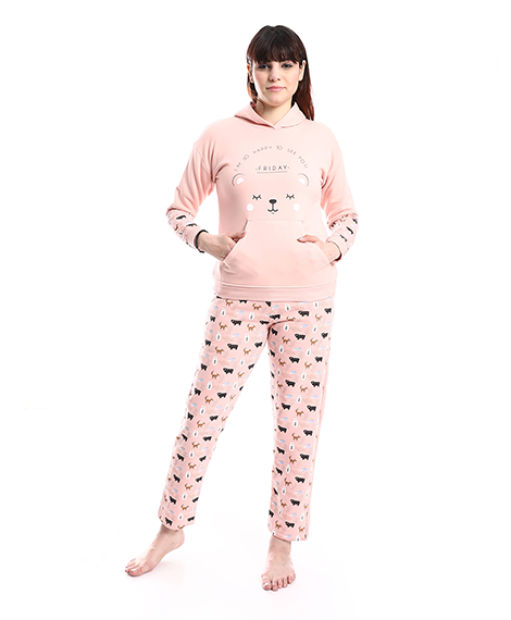 Women's winter pajamas from Red Cotton - Cashmere