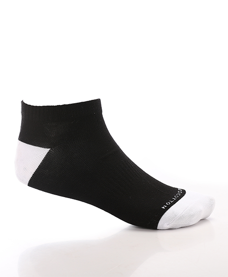 Men's Black & White Ankle Socks