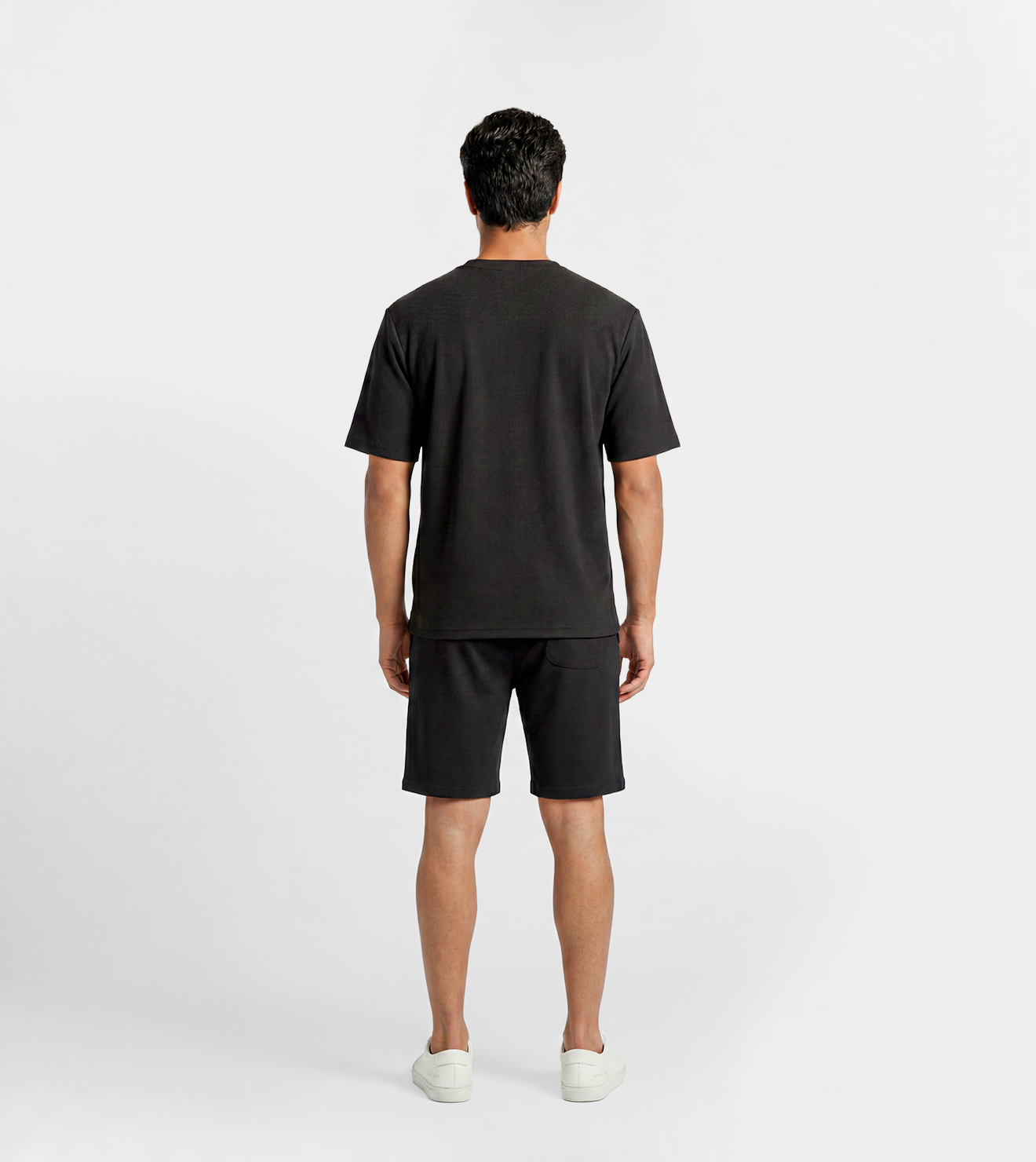 Men Jacquard Short Set