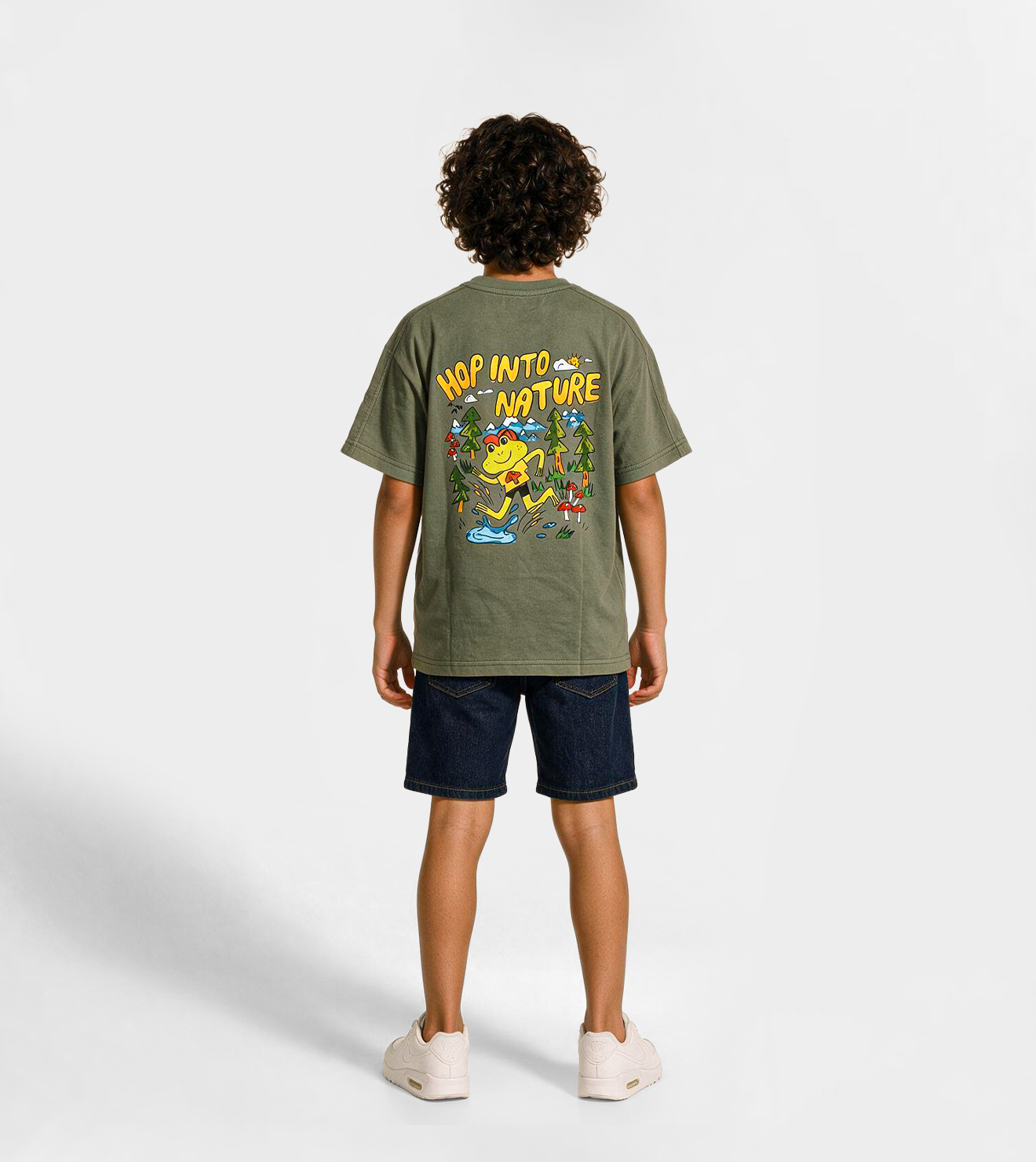 Boys’ Olive Green T-Shirt