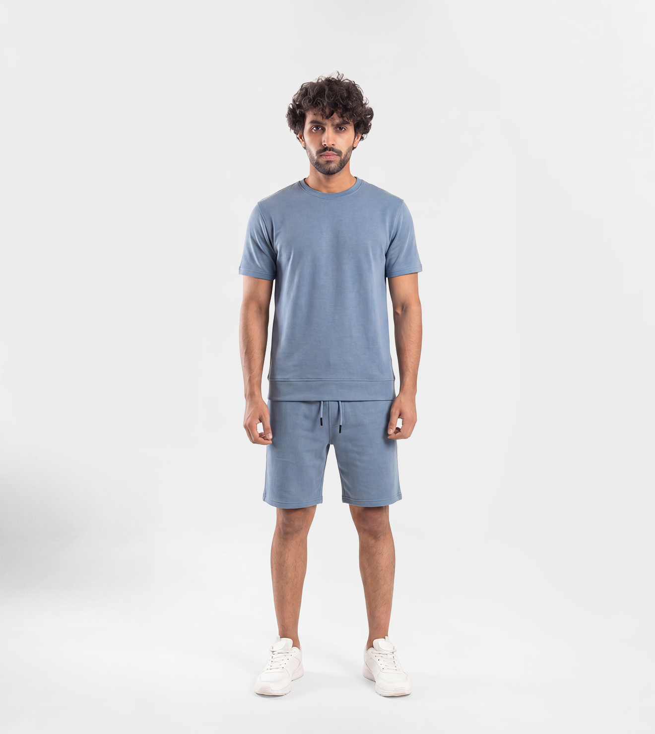 Men Interlock Short Set