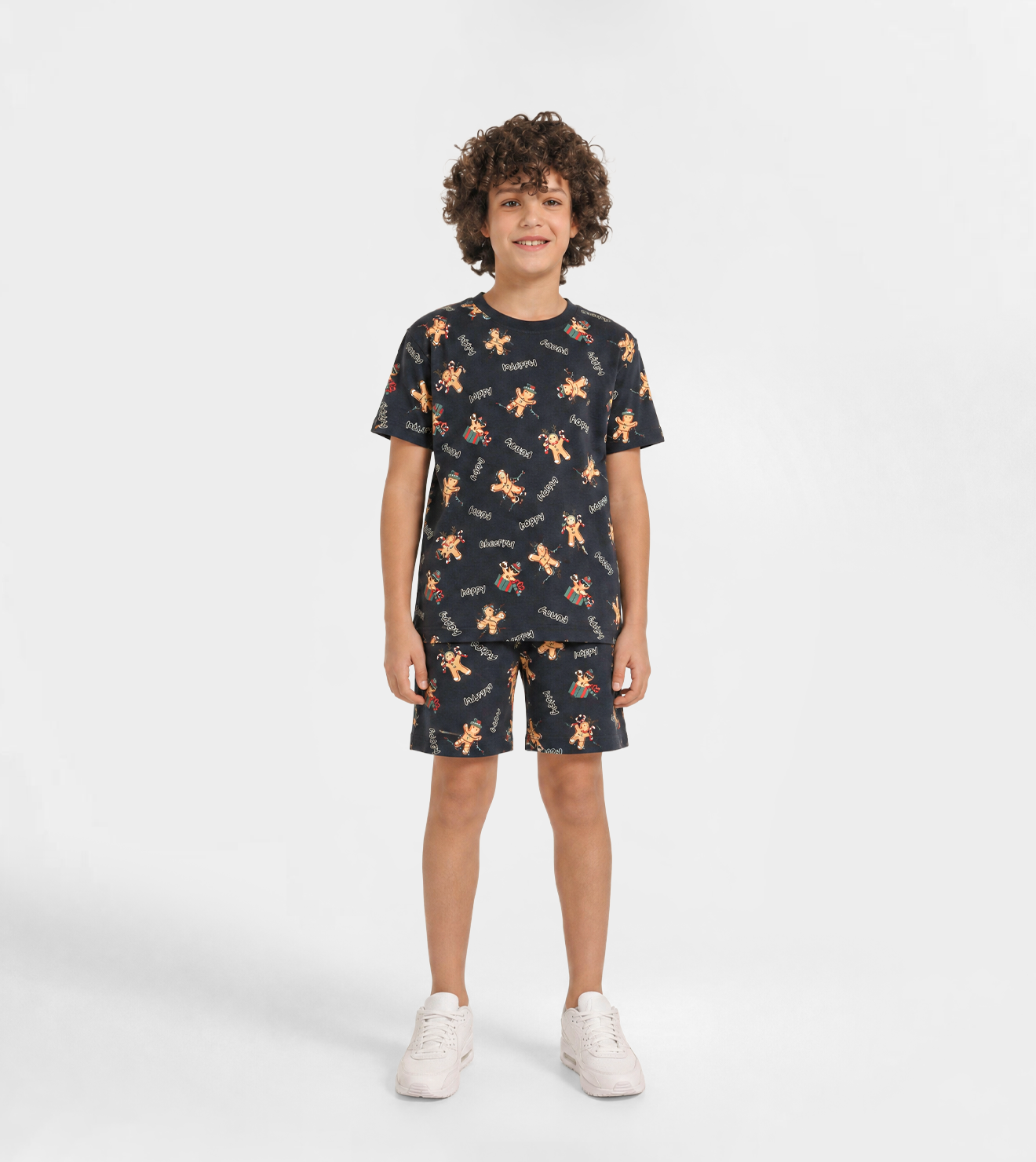 Boys Navy Pajama Set