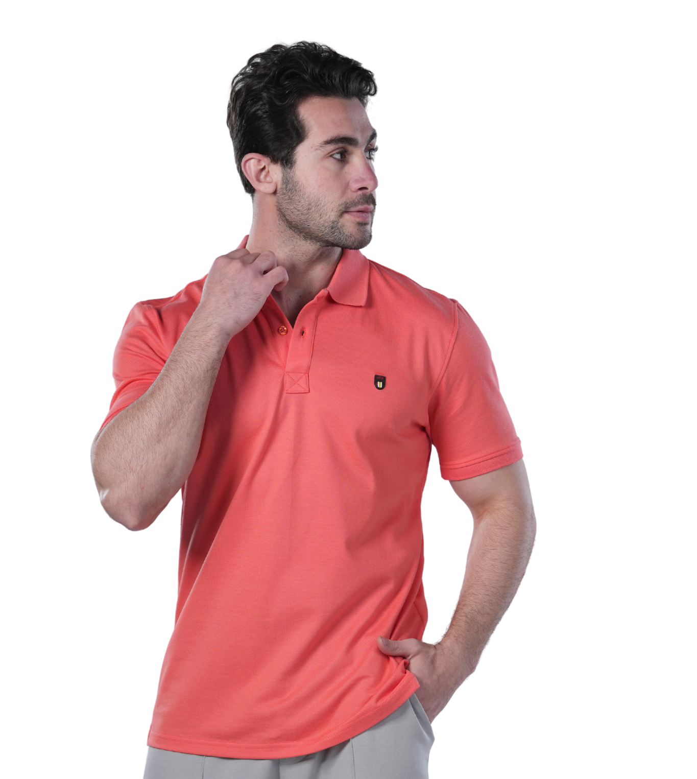 Classic Fit Polo Shirt - Orange