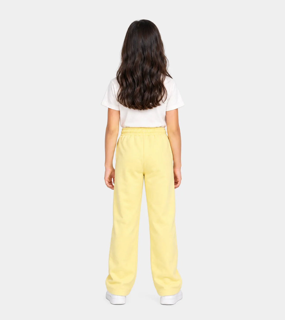 Girls’ Wide-Leg Pants | Red Cotton