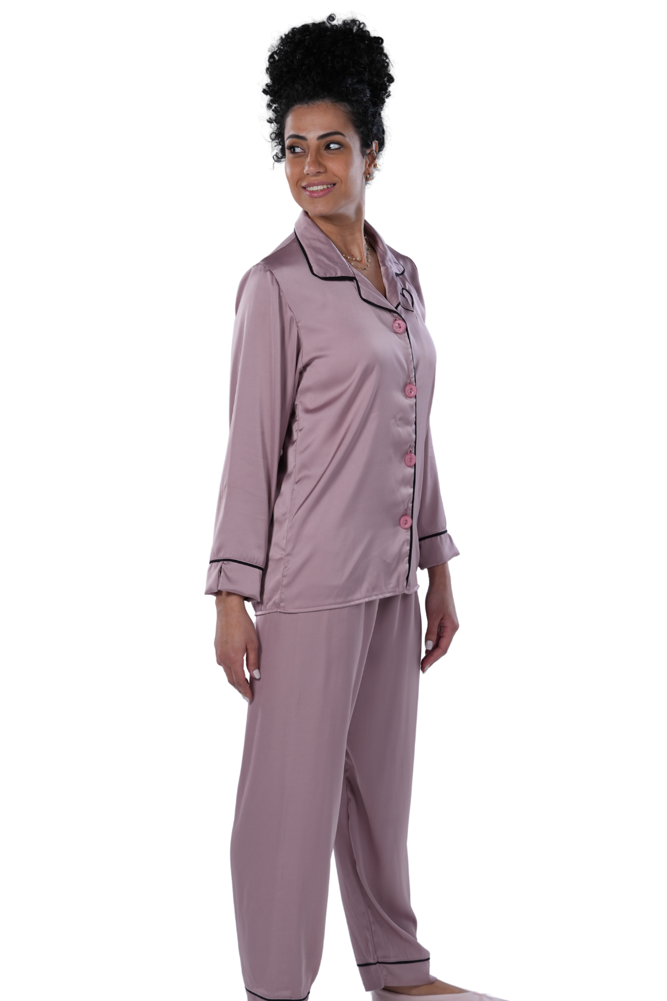 Classic Comfort Satin Pajamas - Kashmir