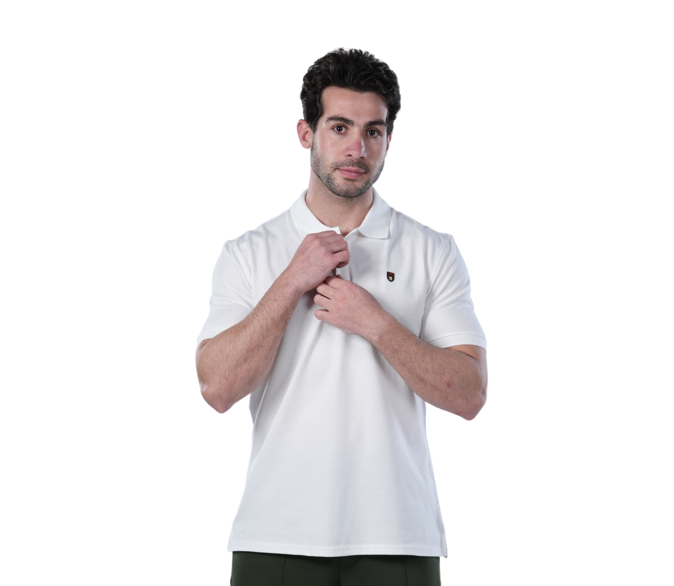 Classic Fit Polo Shirt - Off White