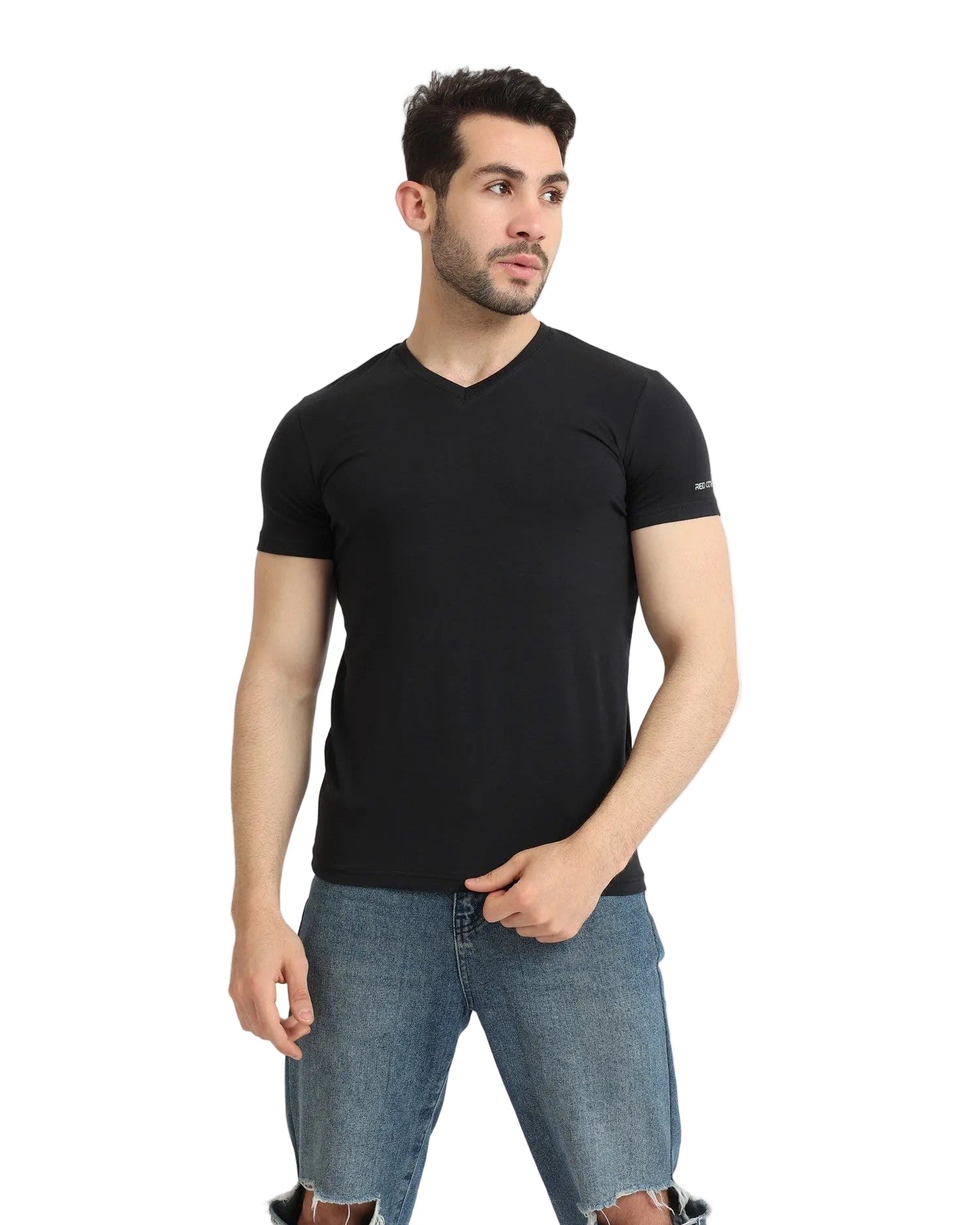 Short Sleeves Undershirt For Men Requral Fit