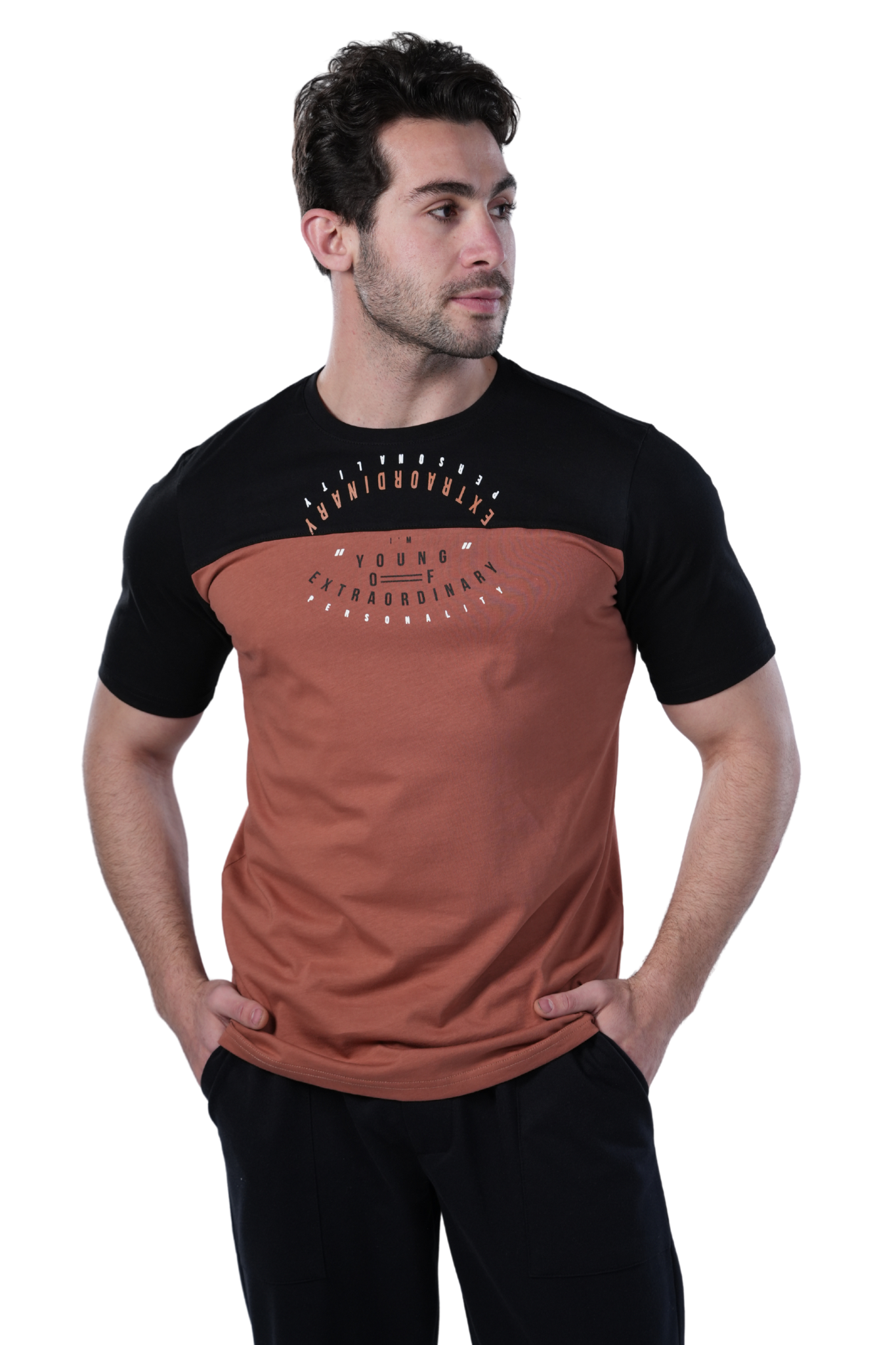 Elegant Men's Summer Pajamas With Short Sleeves, Printed - Havan