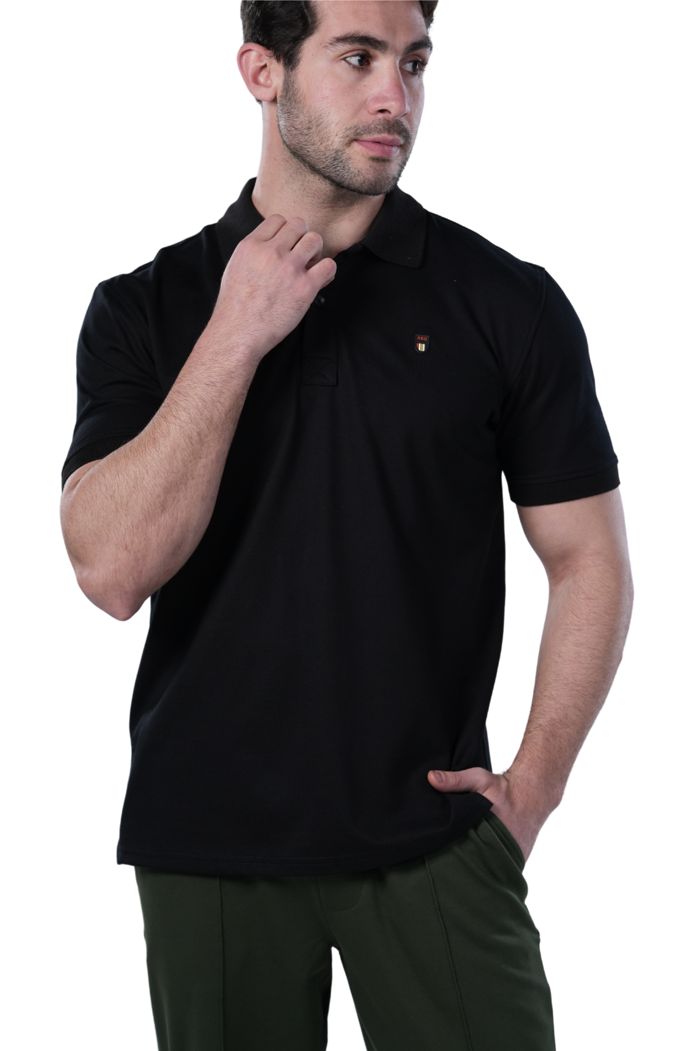 Classic Fit Polo Shirt - Black