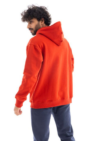 Men's winter hoodie pajamas from Red Cotton-Red