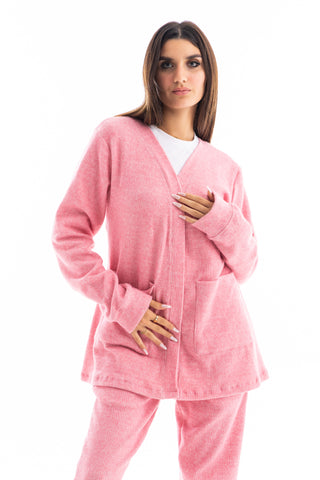 Women's jacquard robe pajamas-ka