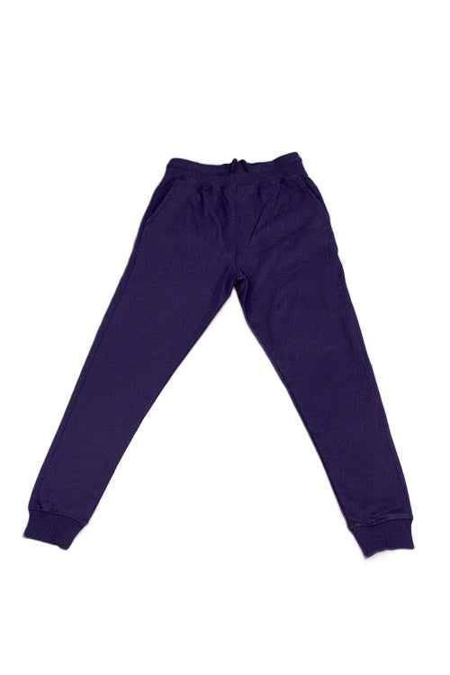 Kids Sweatpants cotton Milton - NAVY