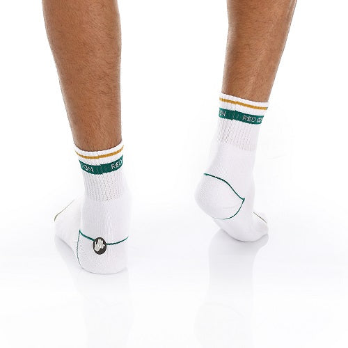 Men's Comfortable Mid Calf Socks - Green