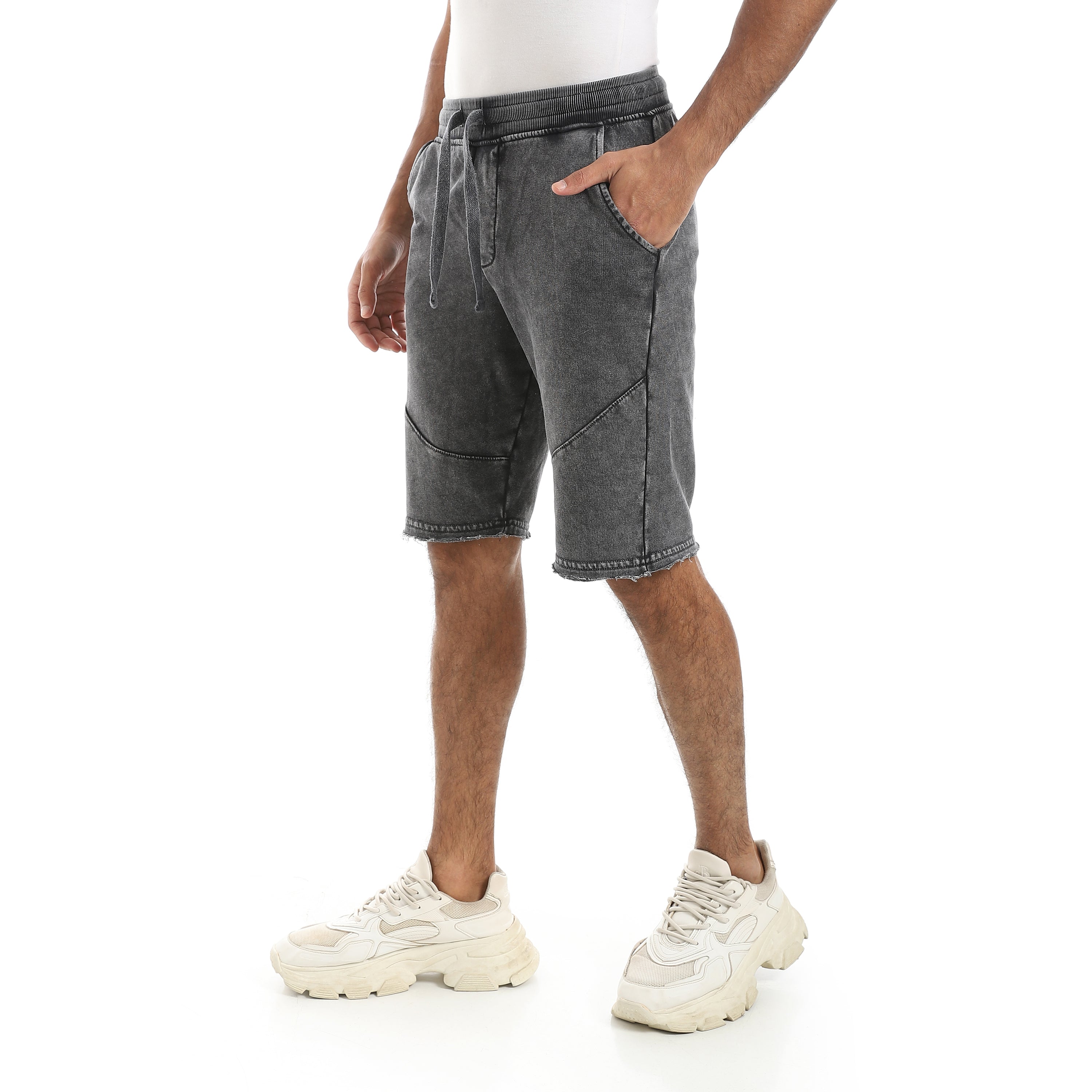 Garment Day Black Men’s Shorts – Everyday Comfort & Style