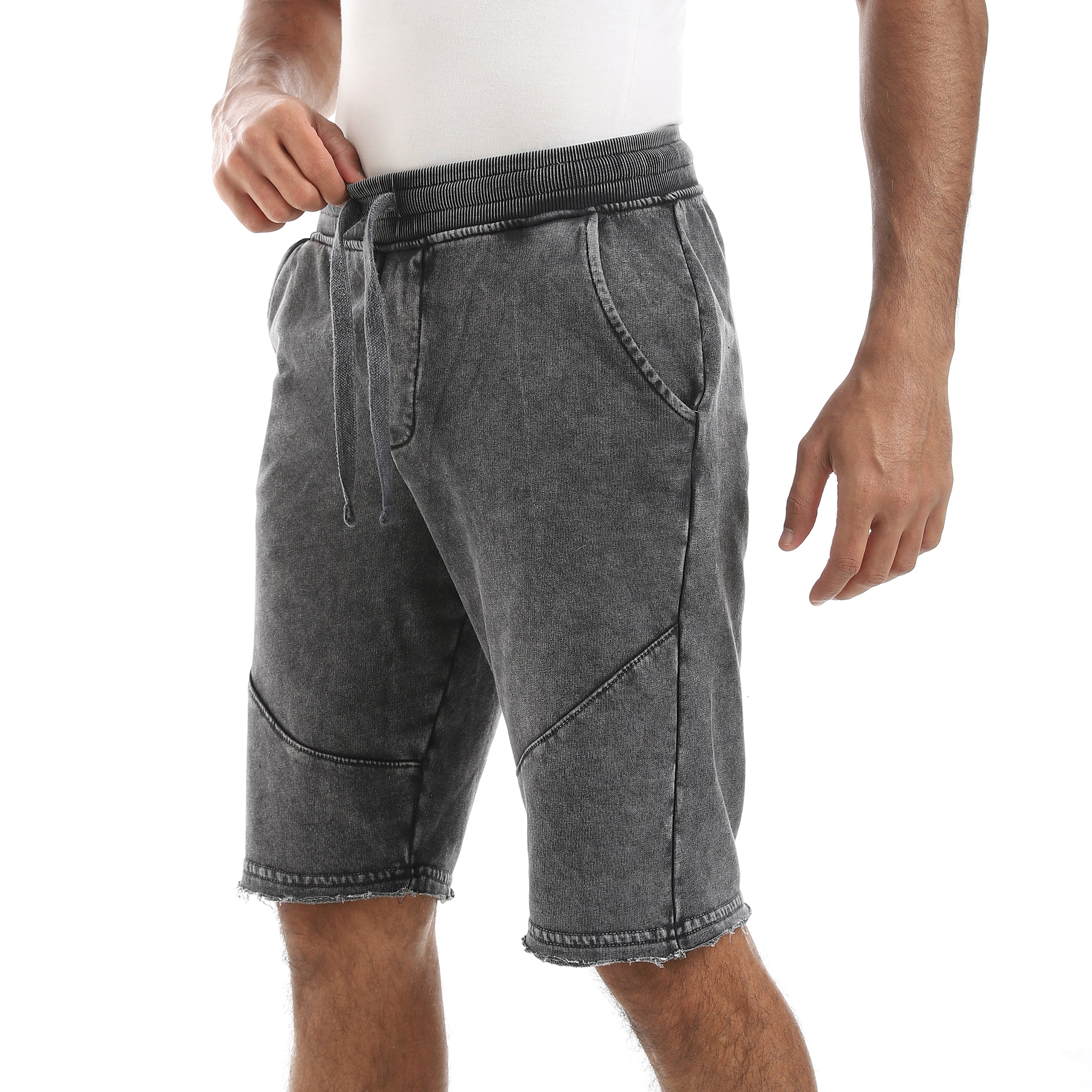Garment Day Black Men’s Shorts – Everyday Comfort & Style