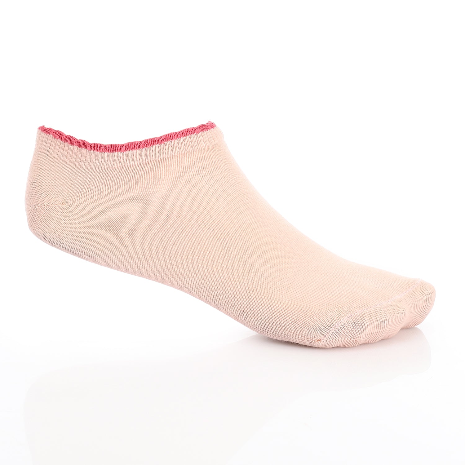 Women's No Show Socks -Rose