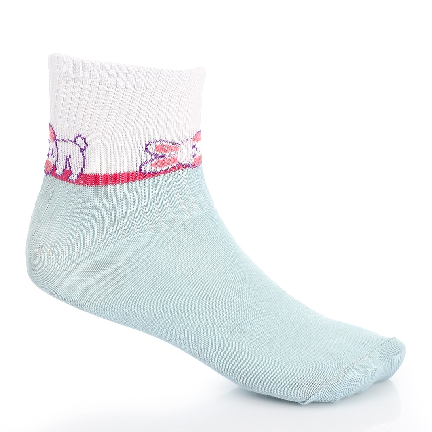 Socks For Girl - Simple, Elegant - Blue