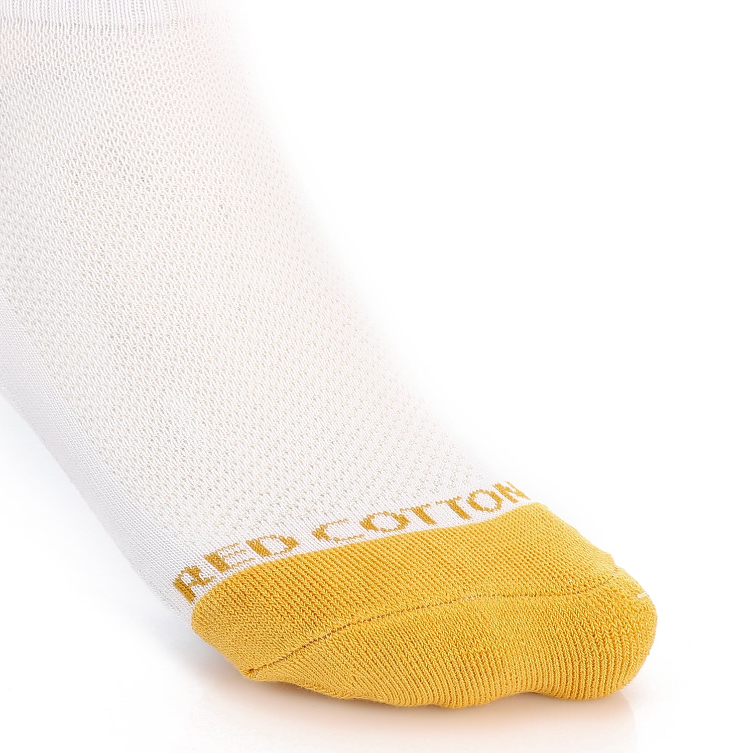 Women Plain Mid Calf Socket Socks - Yellow