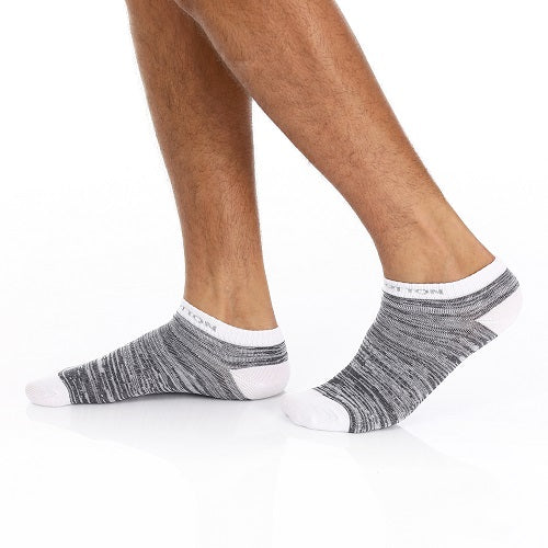 Men's Ankle Socks - Low - Cut, Sporty - White