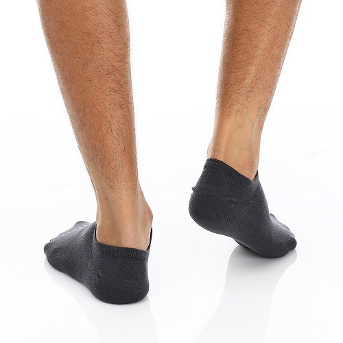 Men's No Show Socks - Grey