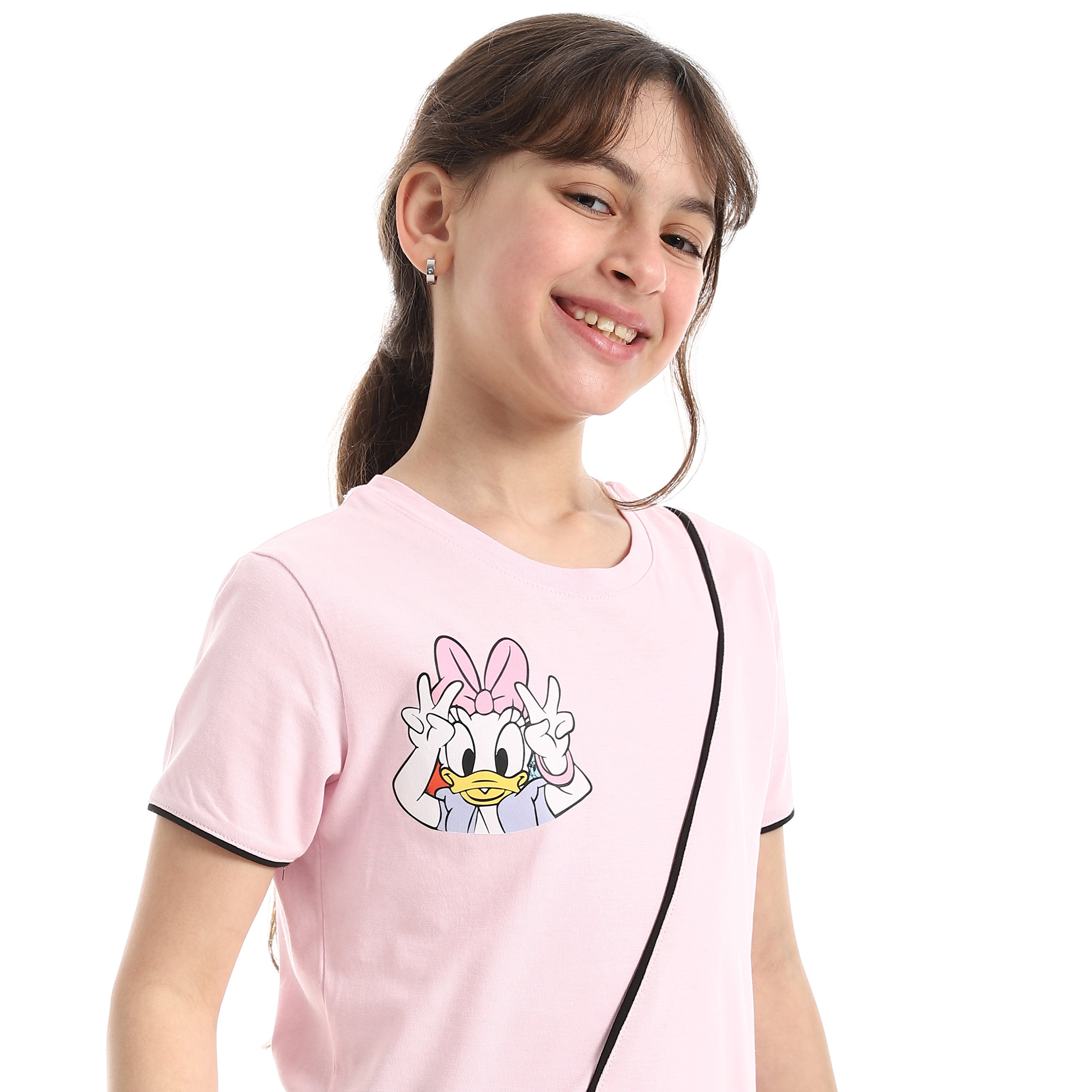 Girls Disney Graphic Tee and Flared Pants Set