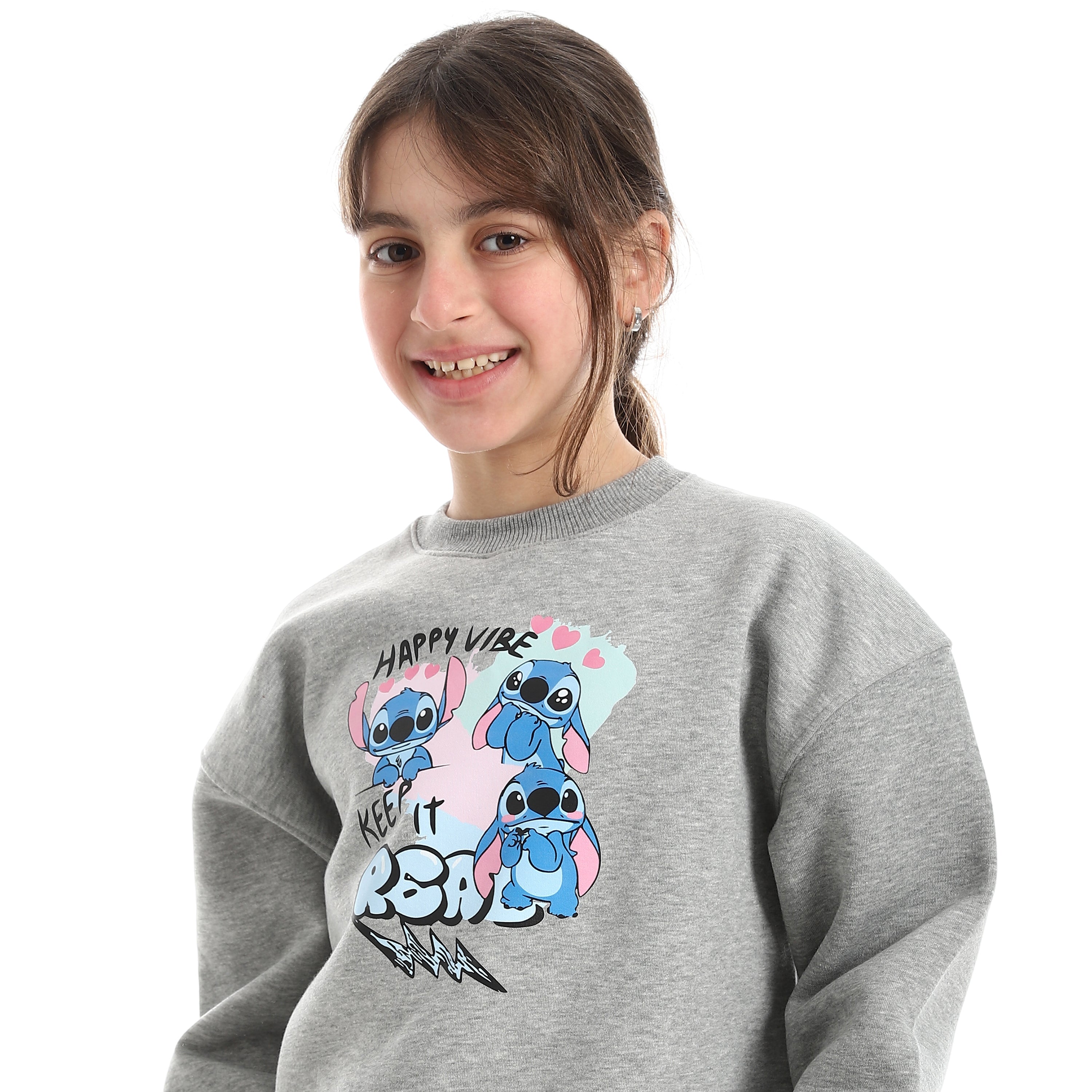 Disney Stitch Girl's "Happy Vibe"