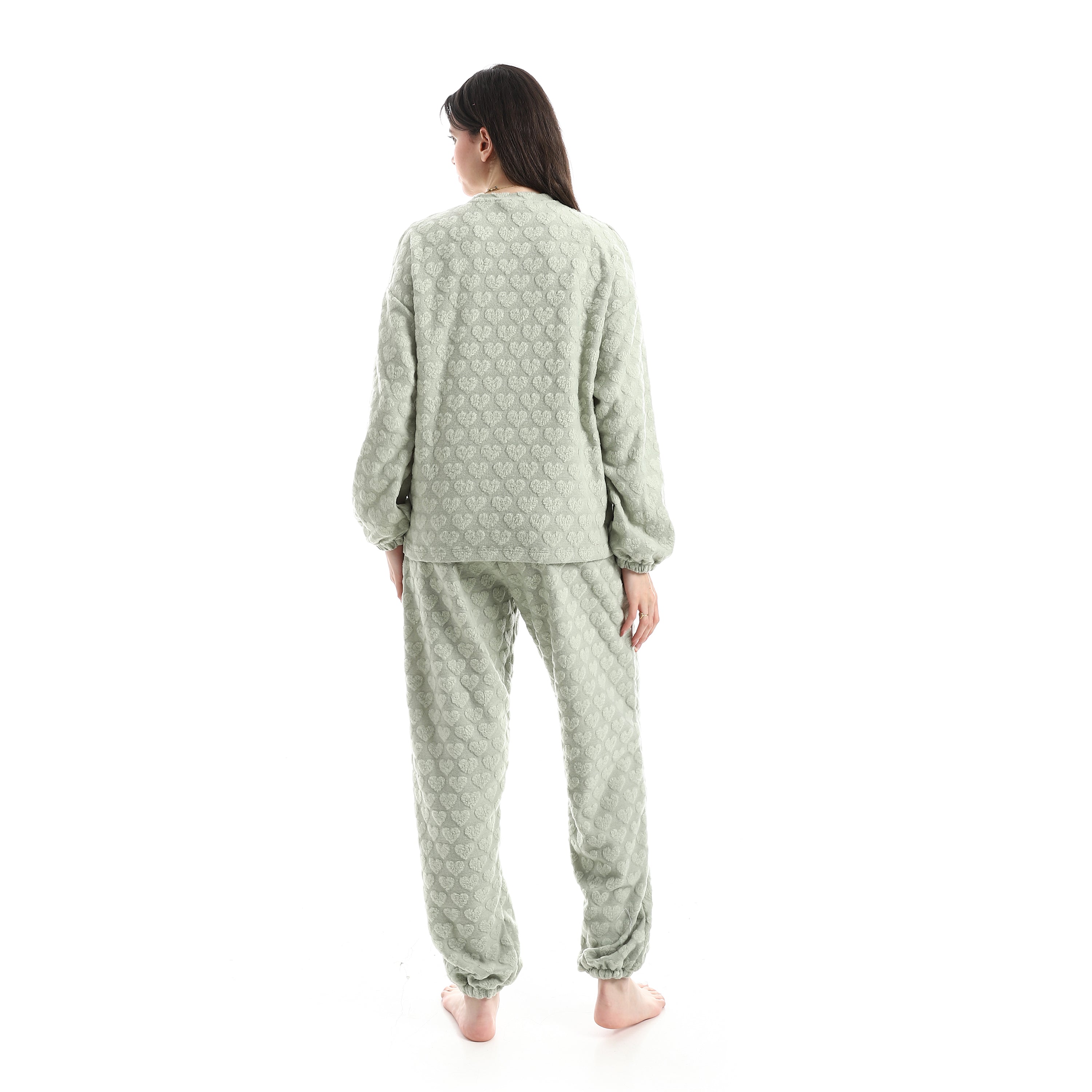 Dreamy Stars & Moon Embossed Pajama Set