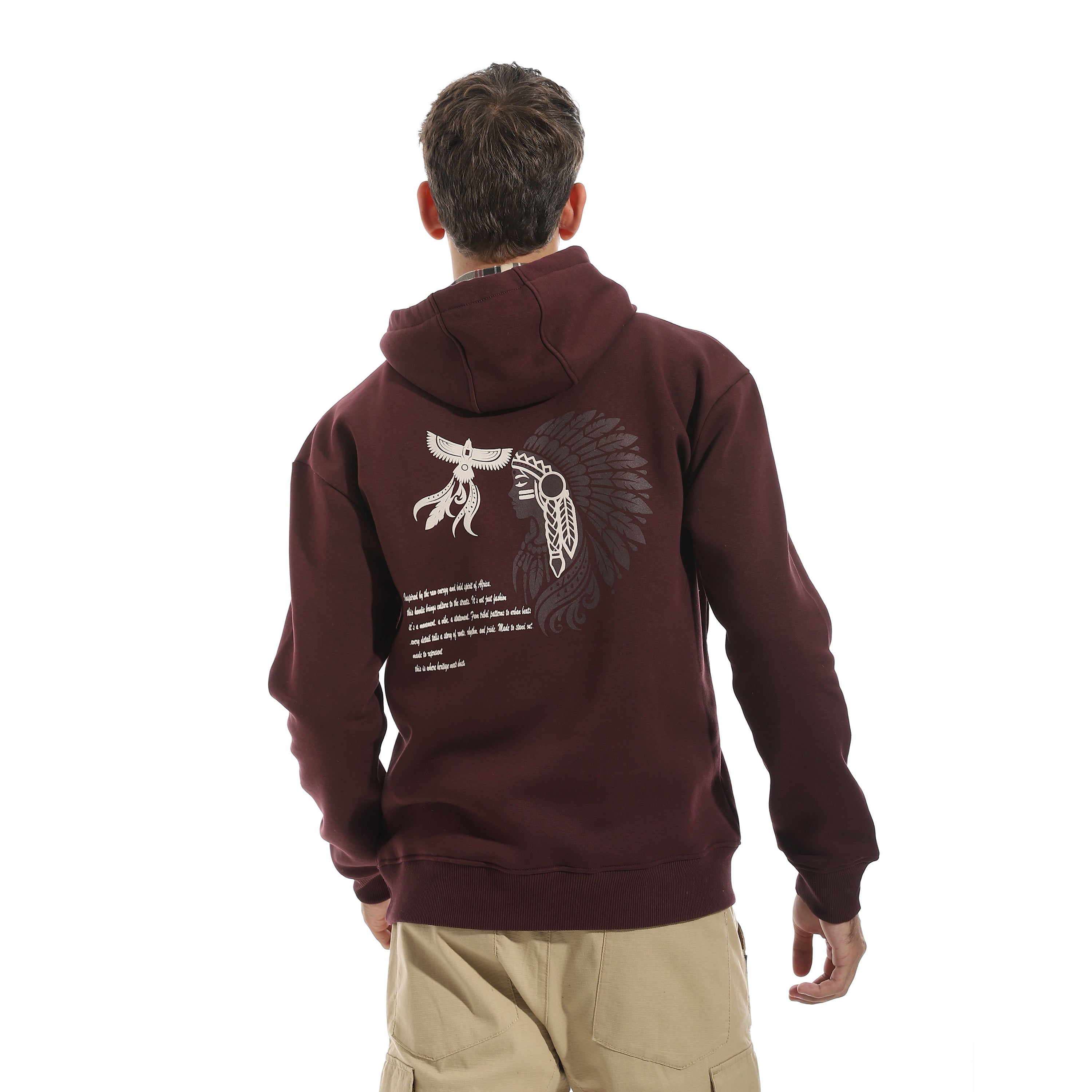 The Fly Hoodie Red Cotoon