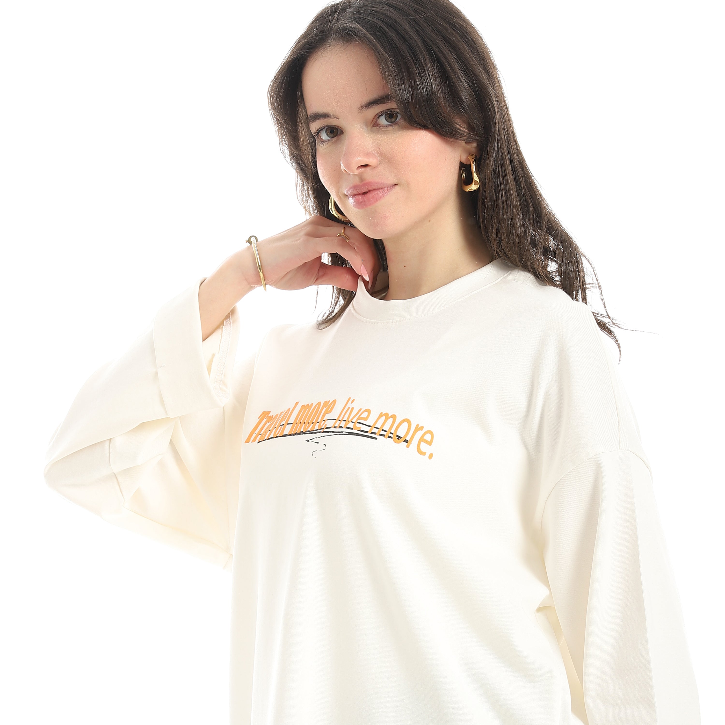 The Travel T-Shirt Red Cotton