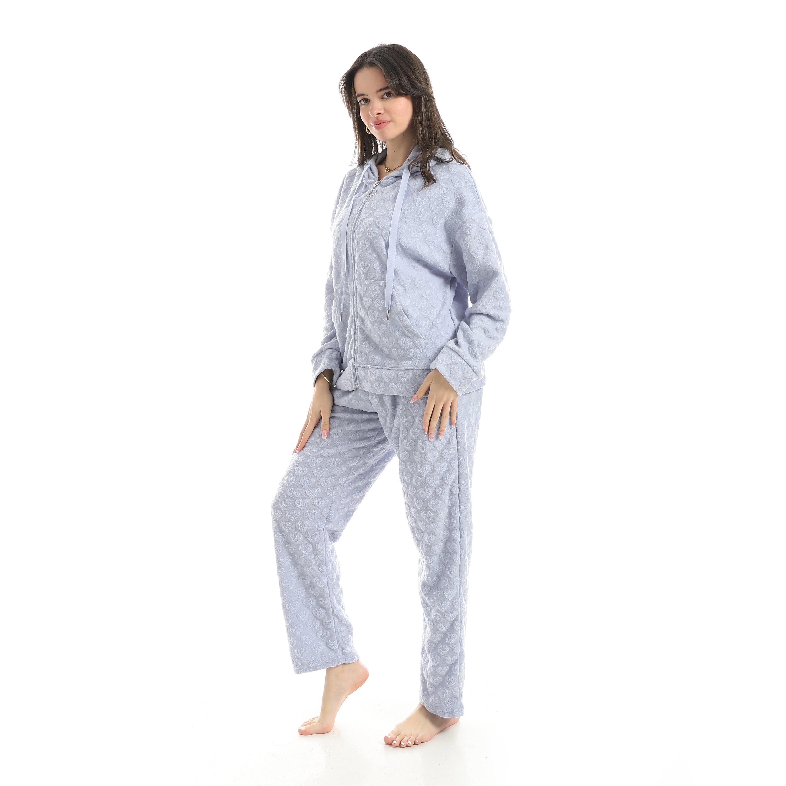 Blue Women's Pajama Set