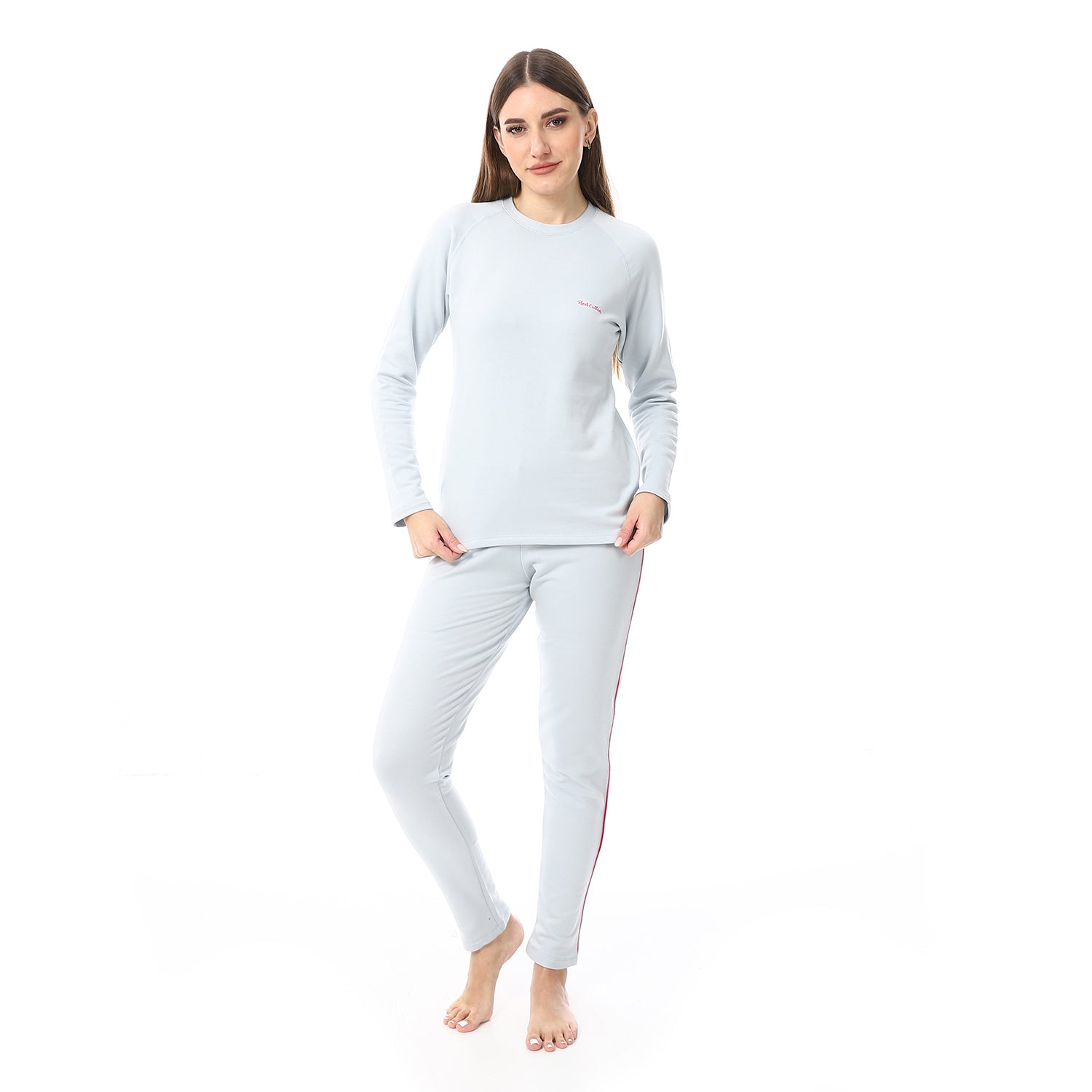 Women's Thermal Set Padded Inside - Blue