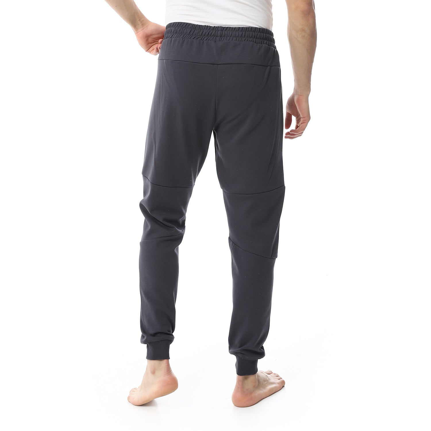 Plain Men's Sweatpants - Comfortable and Versatile Loungewear - Dark Grey