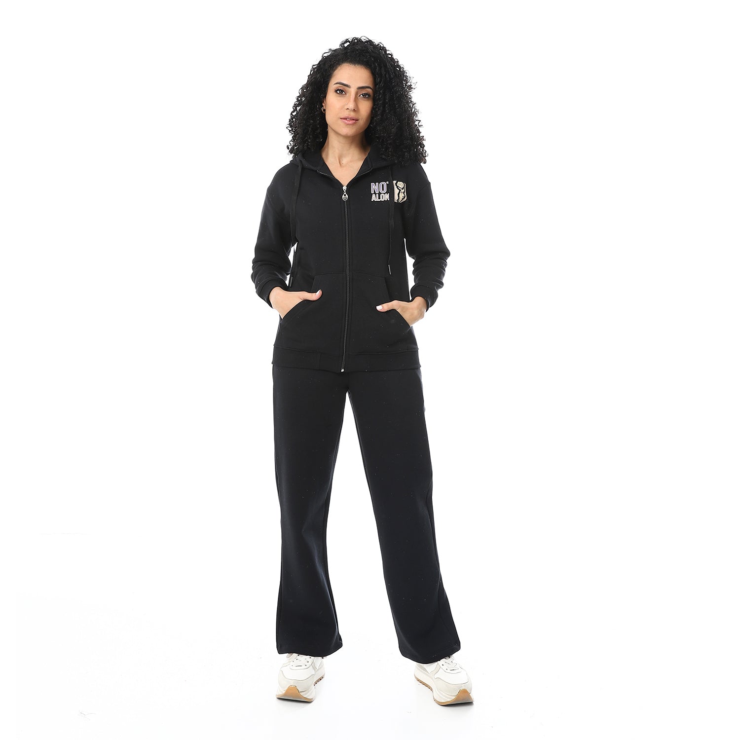 Winter Activewear Set For Women - Black