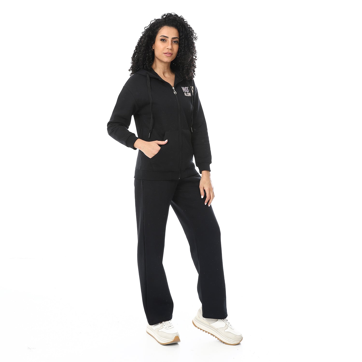 Winter Activewear Set For Women - Black