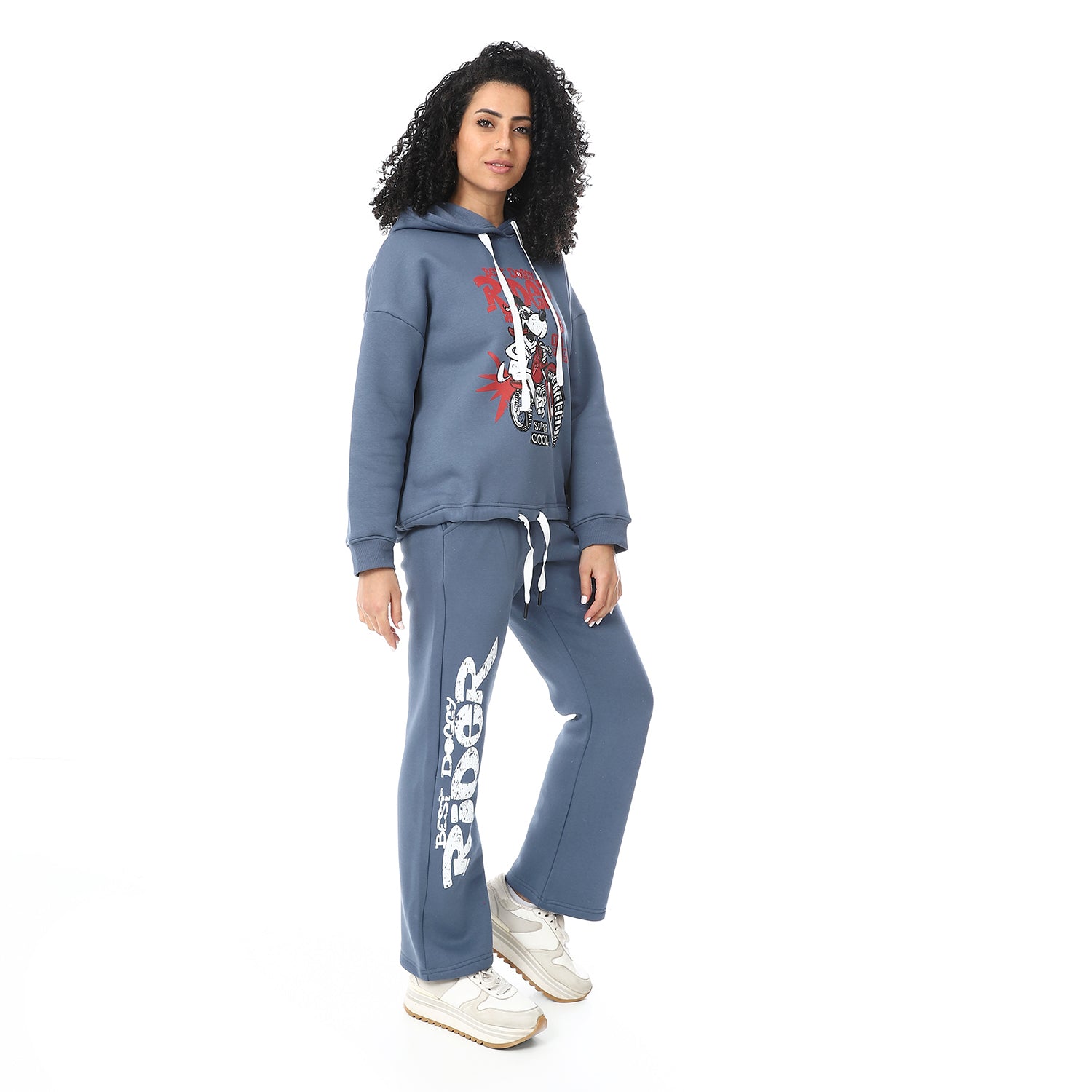 Women's Active Pajama Hoodie - Denim